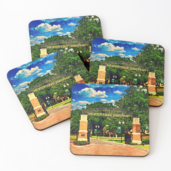 Item preview, The main entrance of Jacksonville University - digital painting designed and sold by NickoPrints.