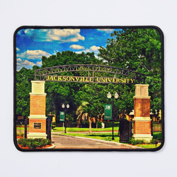 Item preview, The main entrance of Jacksonville University - digital painting designed and sold by NickoPrints.
