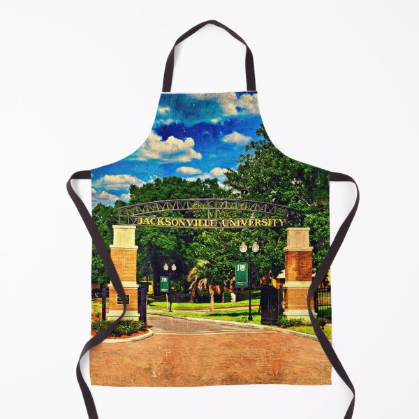 Item preview, The main entrance of Jacksonville University - digital painting designed and sold by NickoPrints.