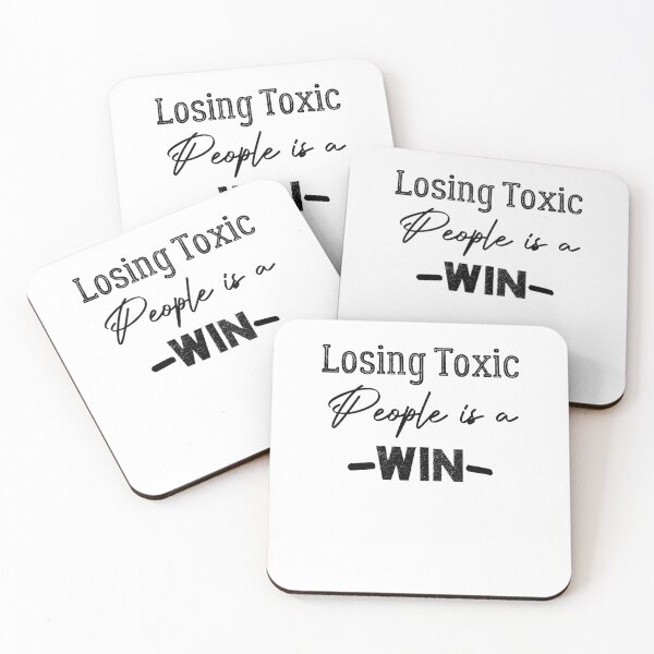 Item preview, Losing Toxic People Is A Win designed and sold by FantasticBee.