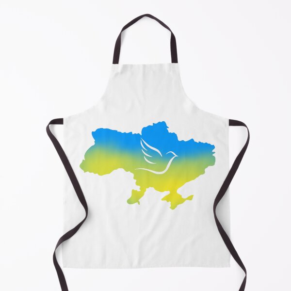 Item preview, yellow-blue map of ukraine and doves of peace. stop war in ukraine designed and sold by Sunshine2504.