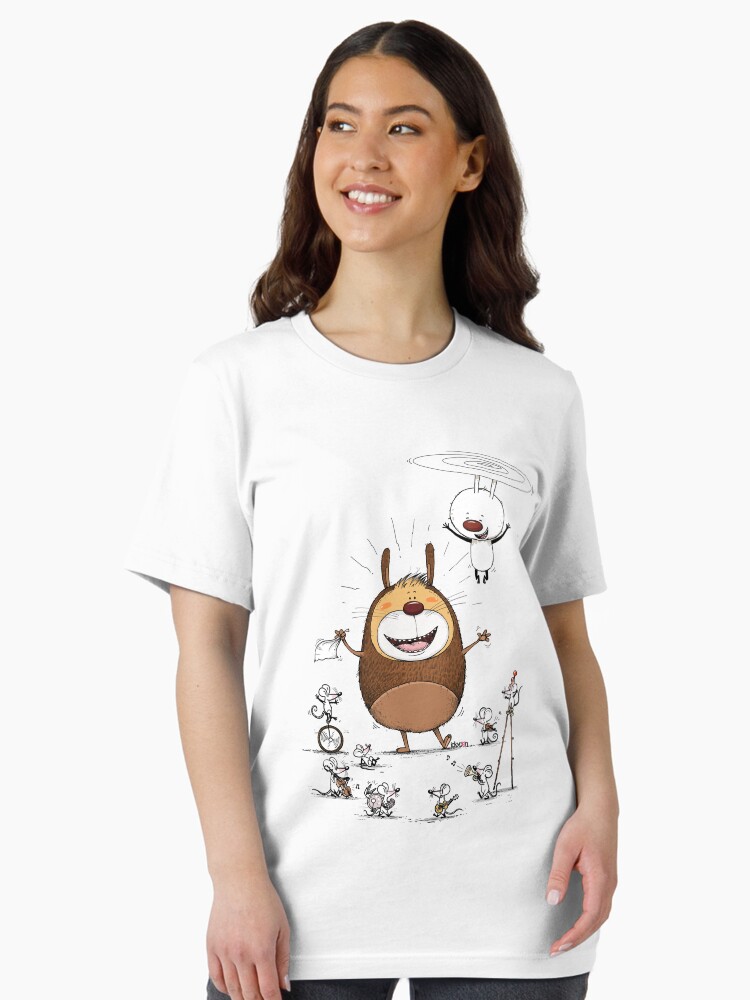 Thumbnail 1 of 7, Essential T-Shirt, Happiness designed and sold by ickypen.