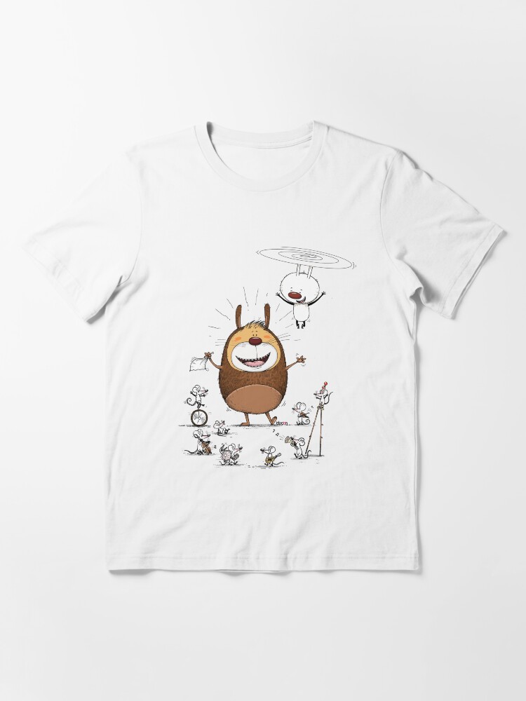 Thumbnail 3 of 7, Essential T-Shirt, Happiness designed and sold by ickypen.