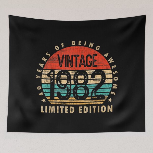 Item preview, 40 Year Old Gifts Vintage 1982 Limited Edition 40th Birthday . Classic . designed and sold by mckaneyaduke.