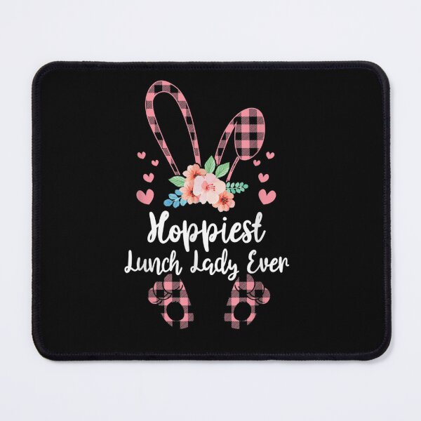 Item preview, Hoppiest Lunch Lady Ever Women Easter Day Bunny designed and sold by RachelCine.