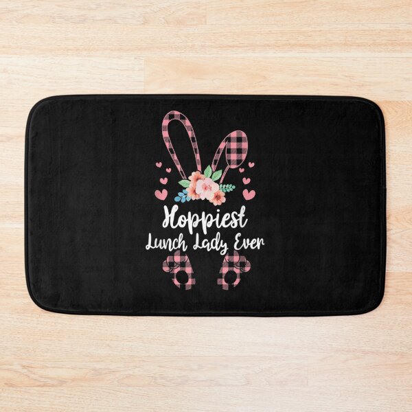 Item preview, Hoppiest Lunch Lady Ever Women Easter Day Bunny designed and sold by RachelCine.