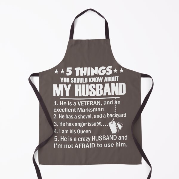 Item preview, 5 Things You Should Know About My Husband Ndash Veteran Husband, For Allfull Size Black, Amazing designed and sold by LorraineStore2.