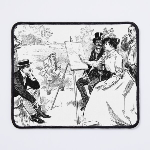 Item preview, Gibson Girl - Vintage Illustrations designed and sold by RickE.