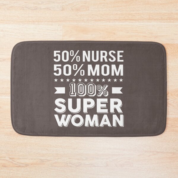 Item preview, 50 Nurse 0 Mom 100 Super Woman, For Men Trending, For Women Gift Idea Best, Amazing designed and sold by LorraineStore2.