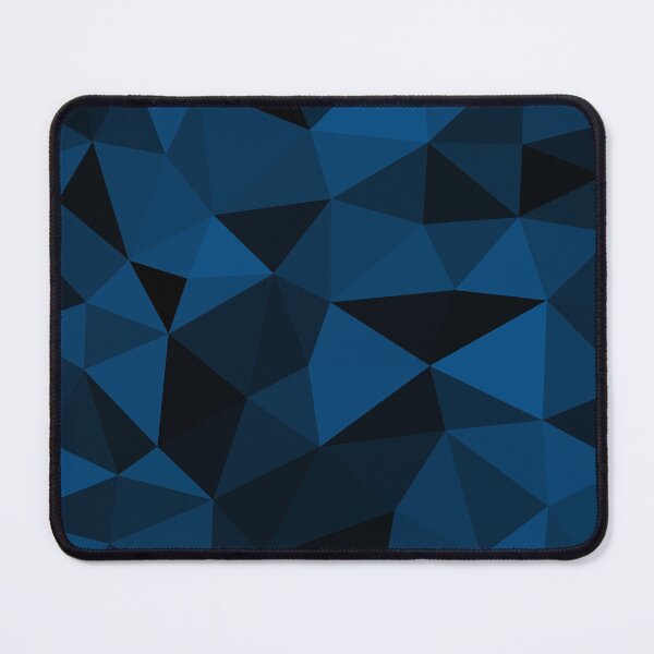 Item preview, Dark blue and black geometric mesh pattern designed and sold by PLdesign.