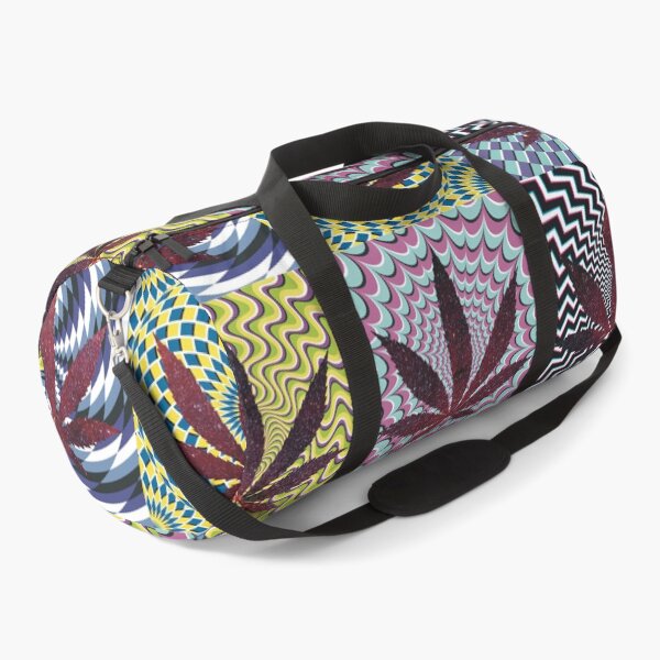 Item preview, Pot Leaf Pop Art with Retro Colorful Psychedelic Spirals with Space Pot Leaf designed and sold by YomeHayin.