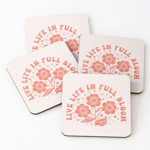 Item preview, Live Life in Full Bloom Groovy Flowers designed and sold by bolimj.
