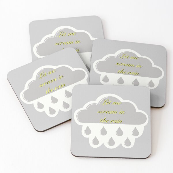 Item preview, Let me scream in the rain designed and sold by Crafts By Molly May.