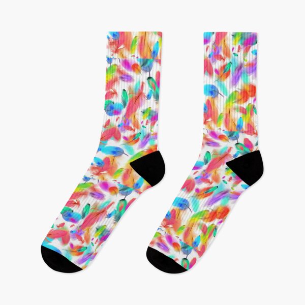 Item preview, Colorful Feather Pattern designed and sold by AnnoyedMouse.