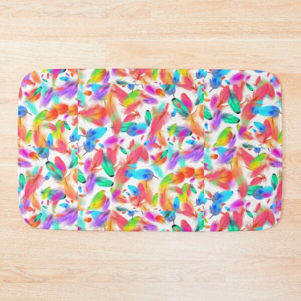 Item preview, Colorful Feather Pattern designed and sold by AnnoyedMouse.