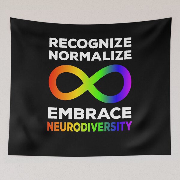 Item preview, Recognize Normalize Embrace Neurodiversity Shirt, Autism Awareness Shirt, Mental Health Matter, Autistic Supporter Shirt, Autistic Pride Tee designed and sold by aymob.