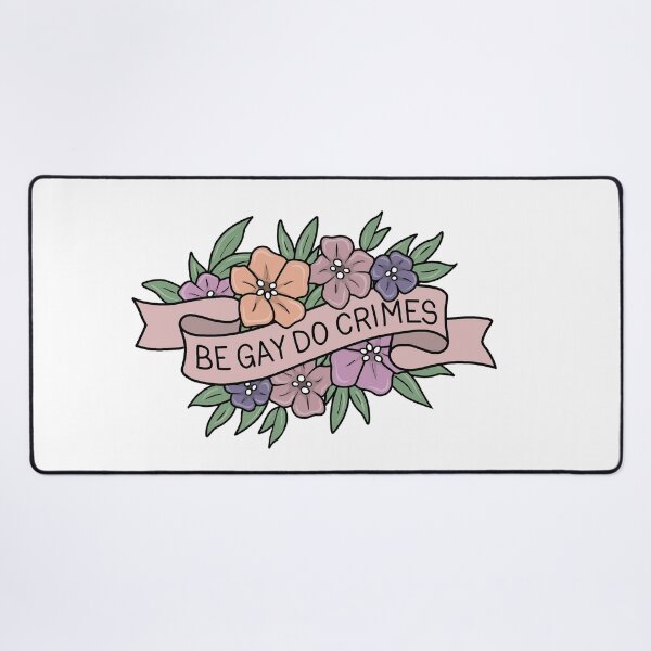 Item preview, Be Gay Do Crimes designed and sold by ValentinaHramov.