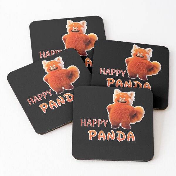 Item preview, Happy Panda Turnig Red designed and sold by OliveWilkinson.