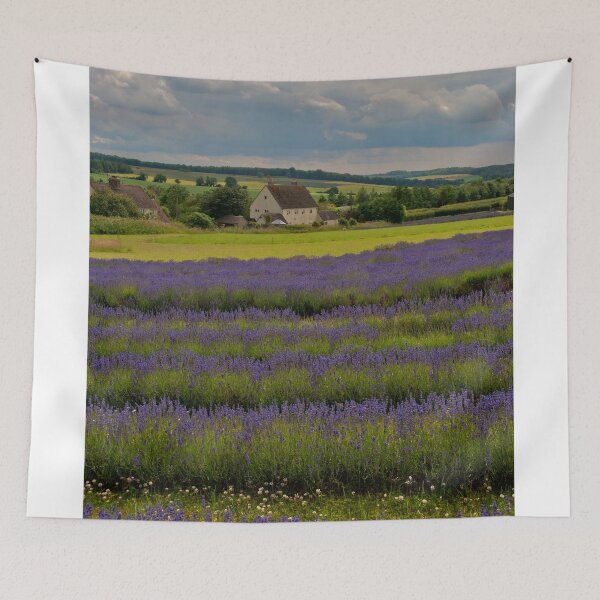 Item preview, Lavender Field Summer Flowers Cotswolds England designed and sold by AndyEvansPhotos.