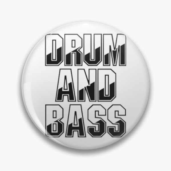 Item preview, Drum And Bass Music Black And White designed and sold by RichTeeDesigns.