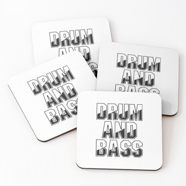 Item preview, Drum And Bass Music Black And White designed and sold by RichTeeDesigns.
