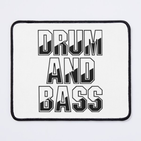 Item preview, Drum And Bass Music Black And White designed and sold by RichTeeDesigns.