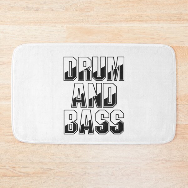 Item preview, Drum And Bass Music Black And White designed and sold by RichTeeDesigns.