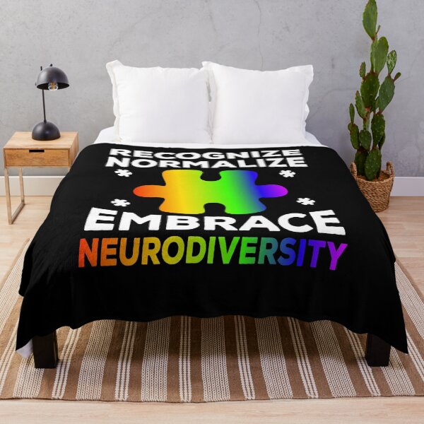 Item preview, Recognize Normalize Embrace Neurodiversity Shirt, ADHD Awareness Shirt, Autism Awareness Day Shirt, Autism Support Shirt, Autism Day Shirt designed and sold by aymob.