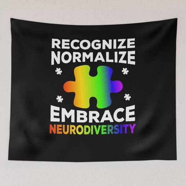 Item preview, Recognize Normalize Embrace Neurodiversity Shirt, ADHD Awareness Shirt, Autism Awareness Day Shirt, Autism Support Shirt, Autism Day Shirt designed and sold by aymob.