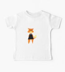 Business Fox Baby Tee