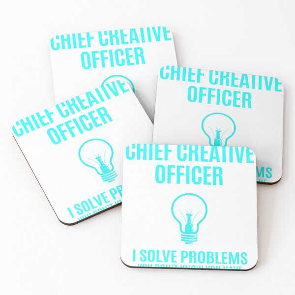Item preview, Chief Creative Officer - I Solve Problems Job Gift designed and sold by melissaval2.