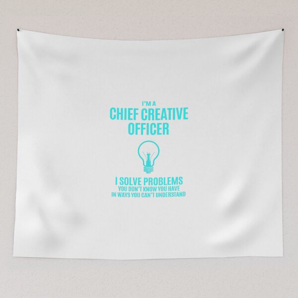 Item preview, Chief Creative Officer - I Solve Problems Job Gift designed and sold by melissaval2.