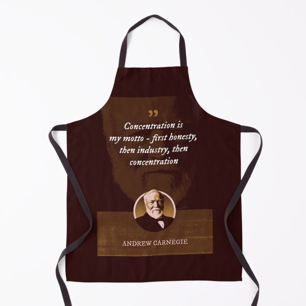 Item preview, Andrew Carnegie - Concentration is my motto - first honesty, then industry, then concentration designed and sold by Syahrasi.
