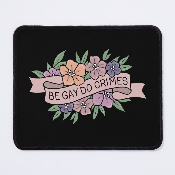 Item preview, Be Gay Do Crimes designed and sold by ValentinaHramov.