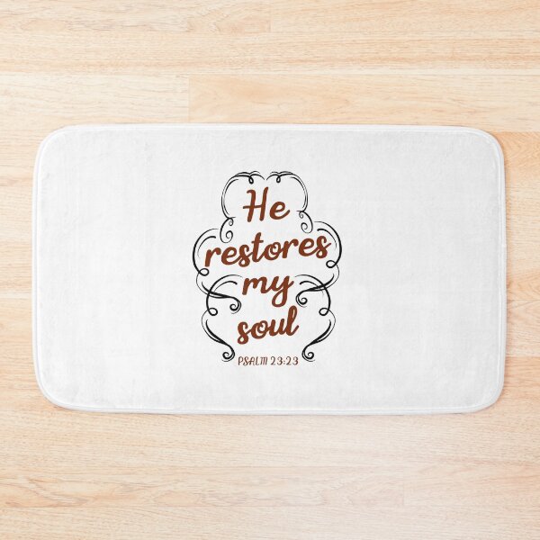 Item preview, He restores my soul | PSALM 23:23 designed and sold by I'm  Redz.