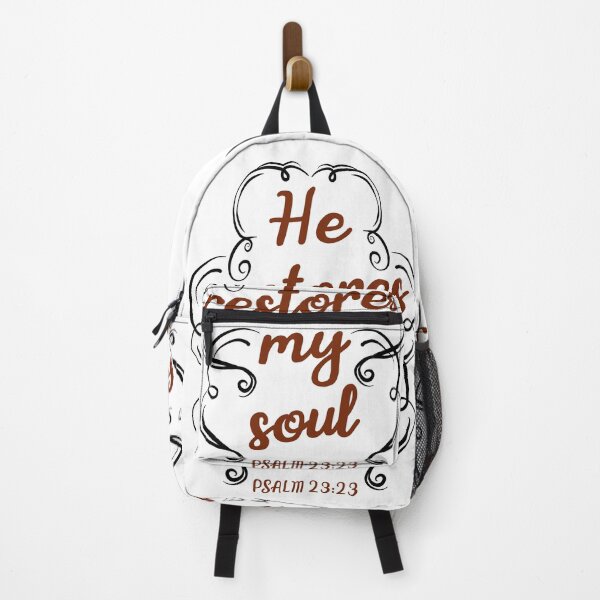 Item preview, He restores my soul | PSALM 23:23 designed and sold by I'm  Redz.