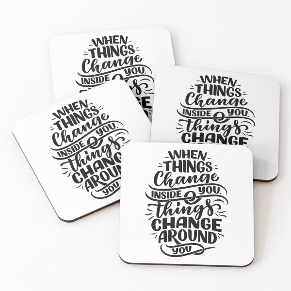 Item preview, When things change inside you, things change around you! ❤️ designed and sold by LaylaTheCurly.