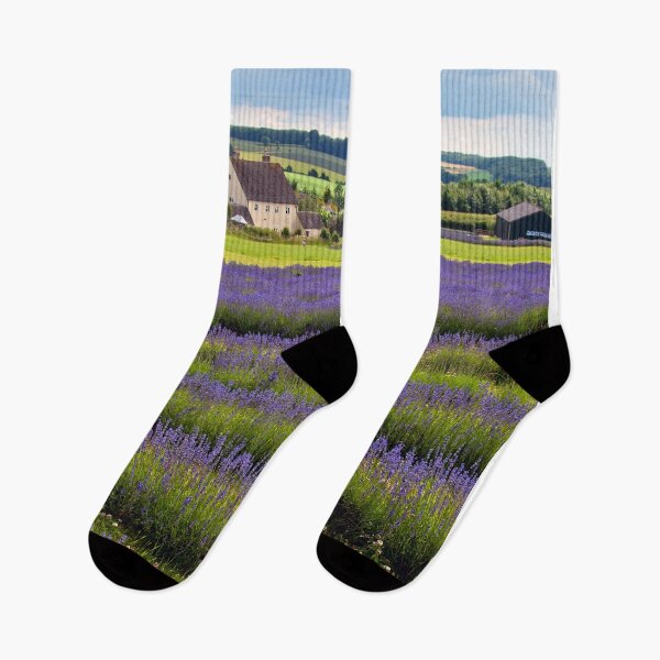 Item preview, Lavender Field Summer Flowers Cotswolds England designed and sold by AndyEvansPhotos.