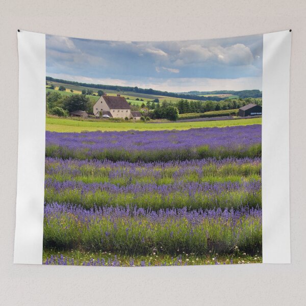 Item preview, Lavender Field Summer Flowers Cotswolds England designed and sold by AndyEvansPhotos.