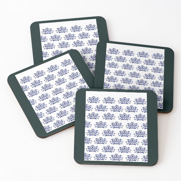 Item preview, Blue Eastern Europe Onion Pattern, Batik Flower Pattern Graphic  designed and sold by ImpossibleC.