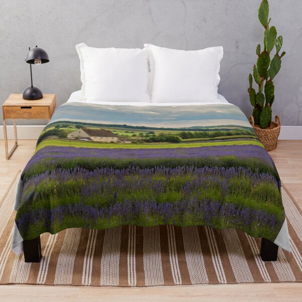 Item preview, Lavender Field Summer Flowers Cotswolds England designed and sold by AndyEvansPhotos.