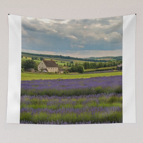 Item preview, Lavender Field Summer Flowers Cotswolds England designed and sold by AndyEvansPhotos.