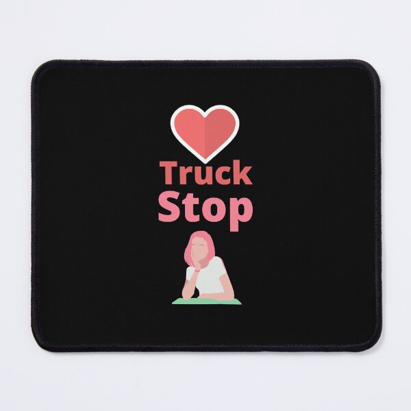 Item preview, Loves Truck Stop Women MINIMALIST TEXT GRAPHIC DESIGN designed and sold by cruisenekemery.