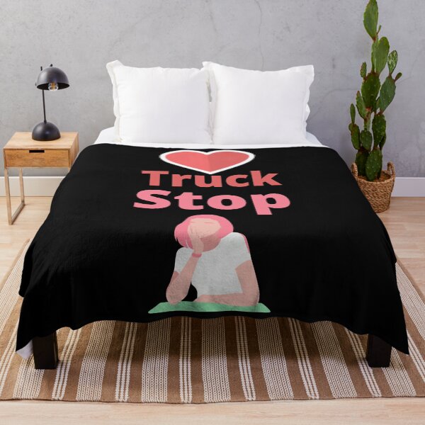 Item preview, Loves Truck Stop Women MINIMALIST TEXT GRAPHIC DESIGN designed and sold by cruisenekemery.