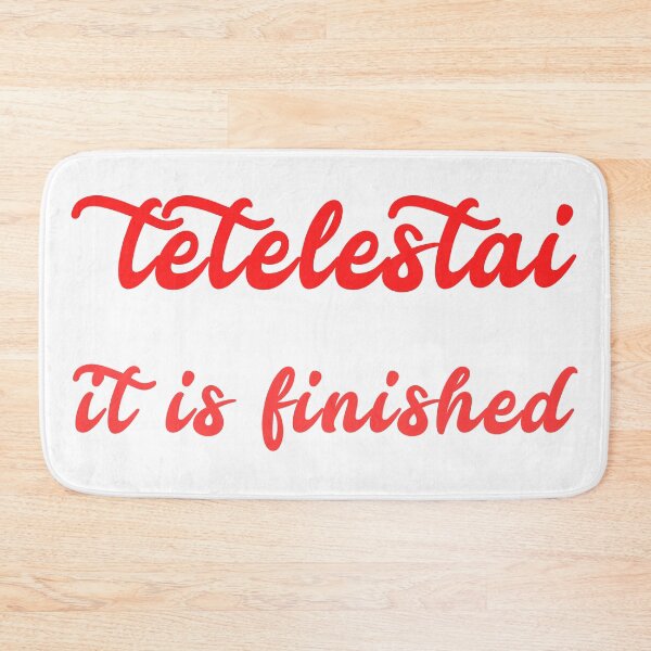 Item preview, Tetelestai designed and sold by plushism.