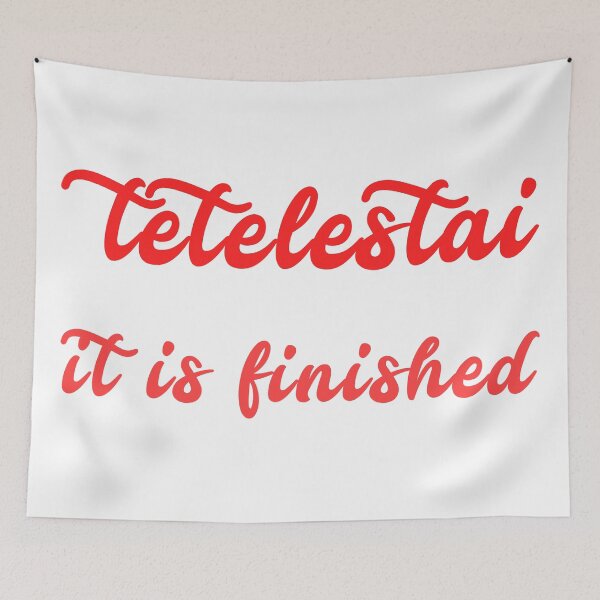Item preview, Tetelestai designed and sold by plushism.