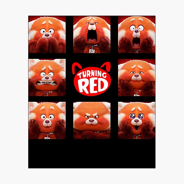Item preview, Panda Turning Red designed and sold by OliveWilkinson.