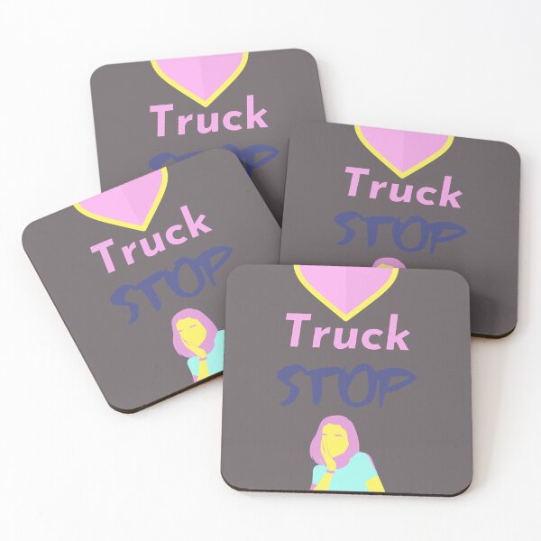 Item preview, Loves Truck Stop Women MINIMALIST TEXT GRAPHIC DESIGN designed and sold by cruisenekemery.