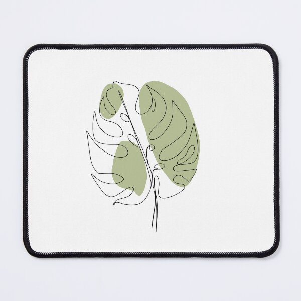 Item preview, exotic leaf monstera line art. Minimalistic line drawing. leaf line art. Botanical drawing illustration by hand. designed and sold by Sunshine2504.