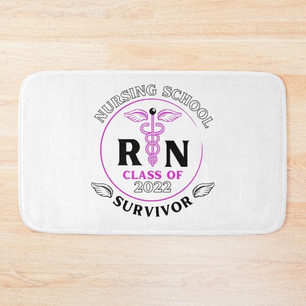 Item preview, Nursing School Survivor Class of 2022 RN Nurse designed and sold by Betsytiptoe.
